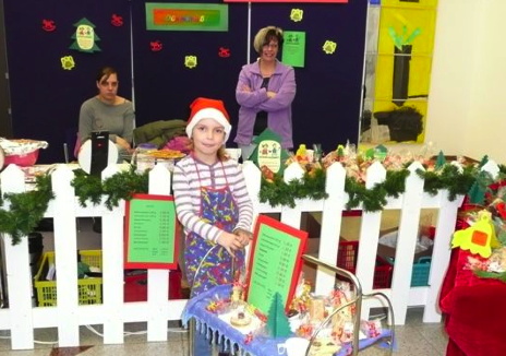 Weihnachtsmarkt in der Sparkasse