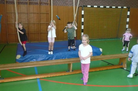 Turnen in der Falkschule